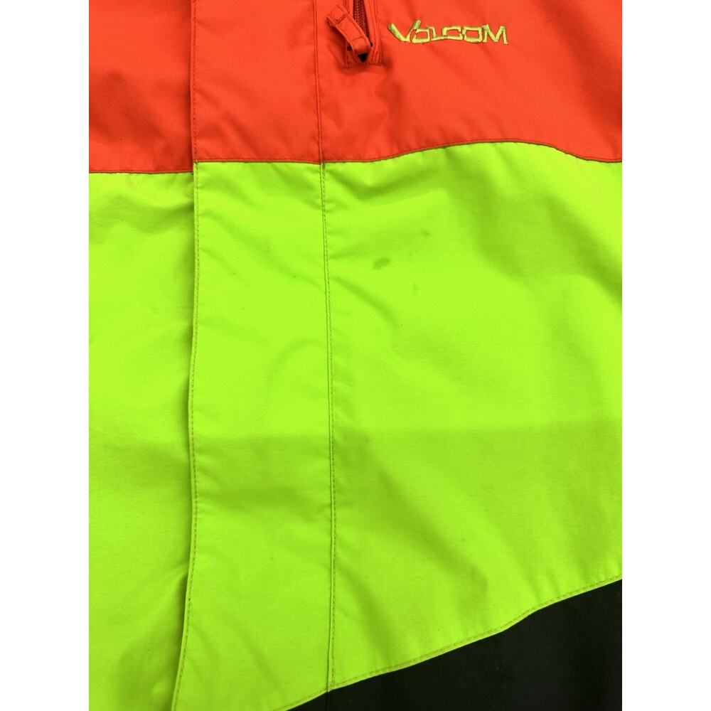 Volcom Nimbus Waterproof Snowboard Ski Jacket Mens XL Colorblock 10000mm Retro - Picture 8 of 16